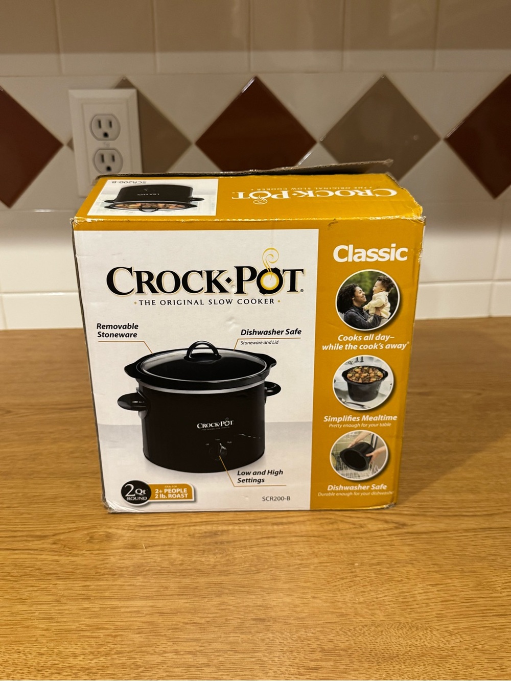 NEW in Box 2Qt Crock-Pot Classic Slow Cooker